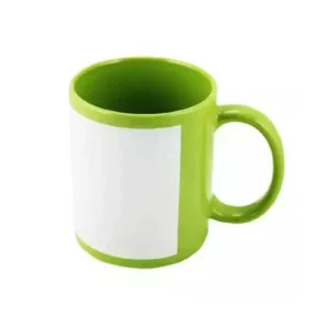 Customized Green Patch Mug
