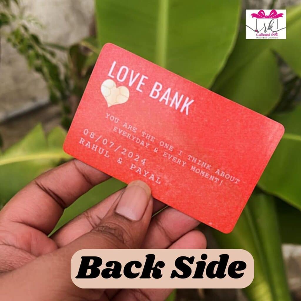 Love Bank Wallet card