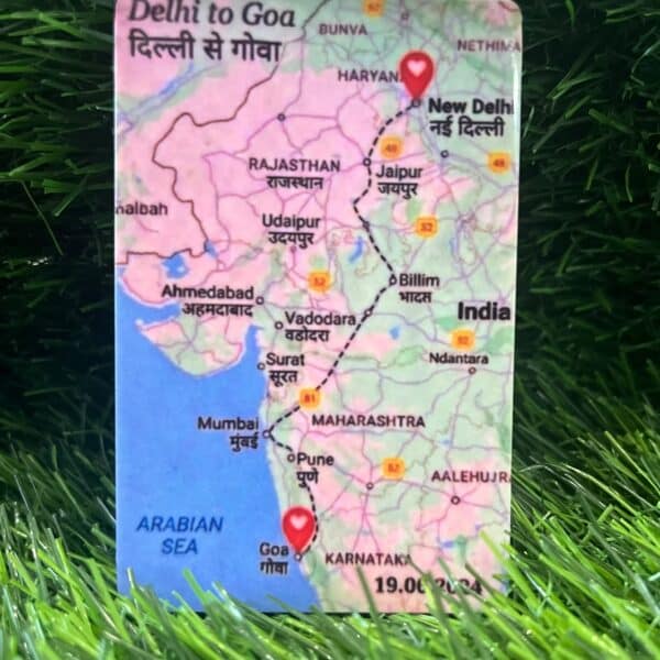 Personalized Location Wallet Card